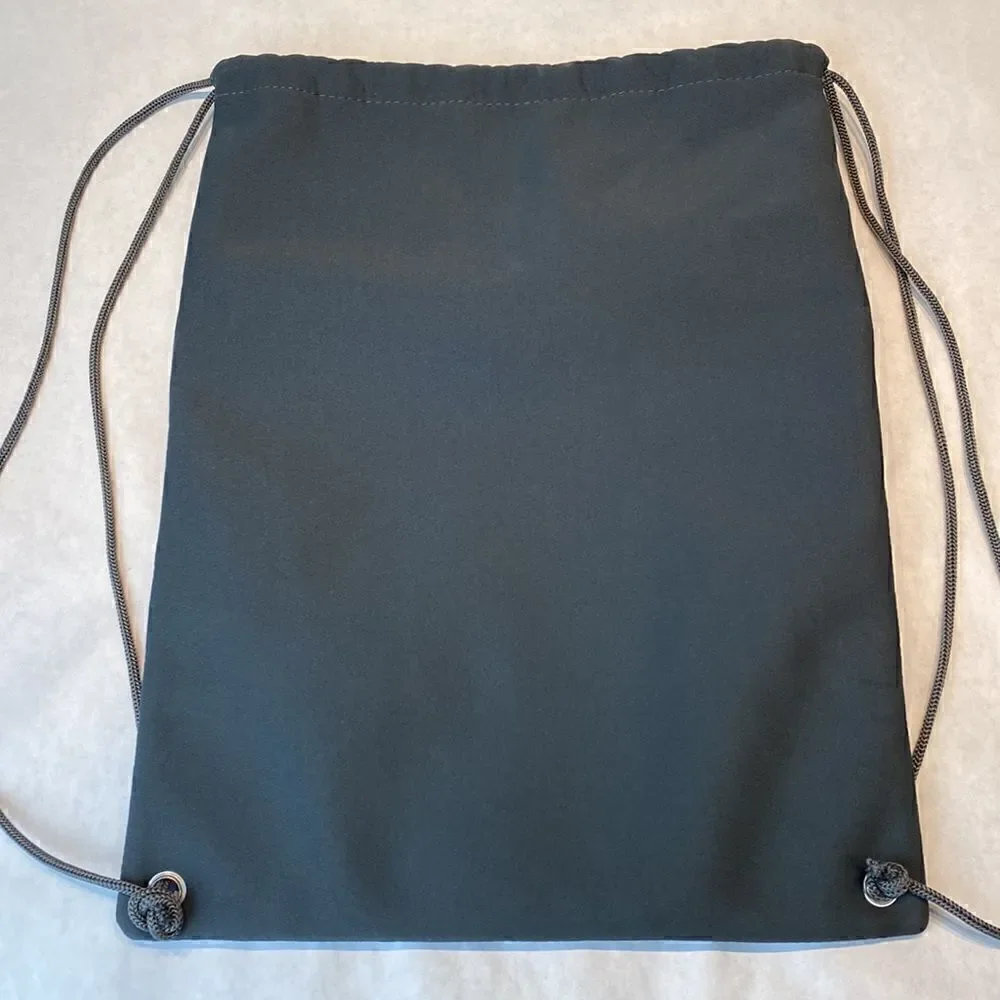 Rodan + Fields Cinch Sack Backpack Gray Purple